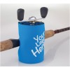 Fishing Reel Stubby Coolers Standing Up
